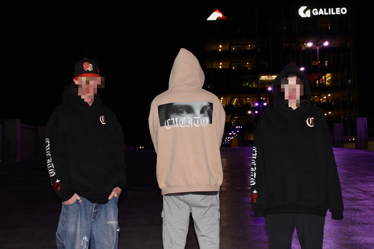 Oversize Mixed Hoodie