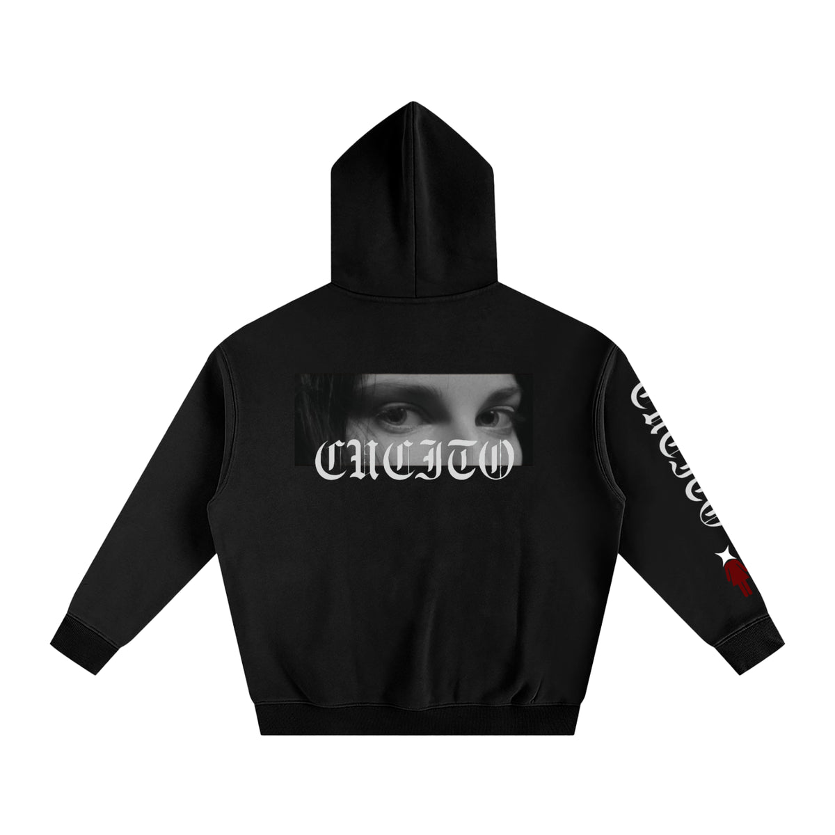 Oversize Mixed Hoodie