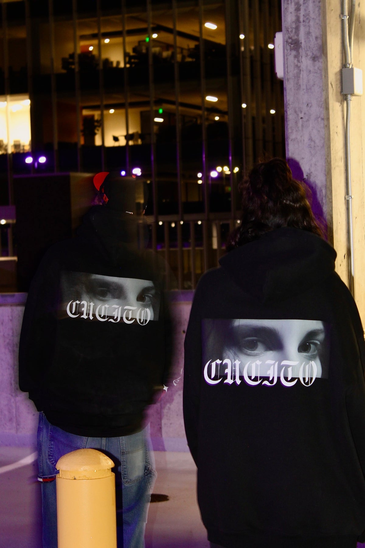 Oversize Mixed Hoodie